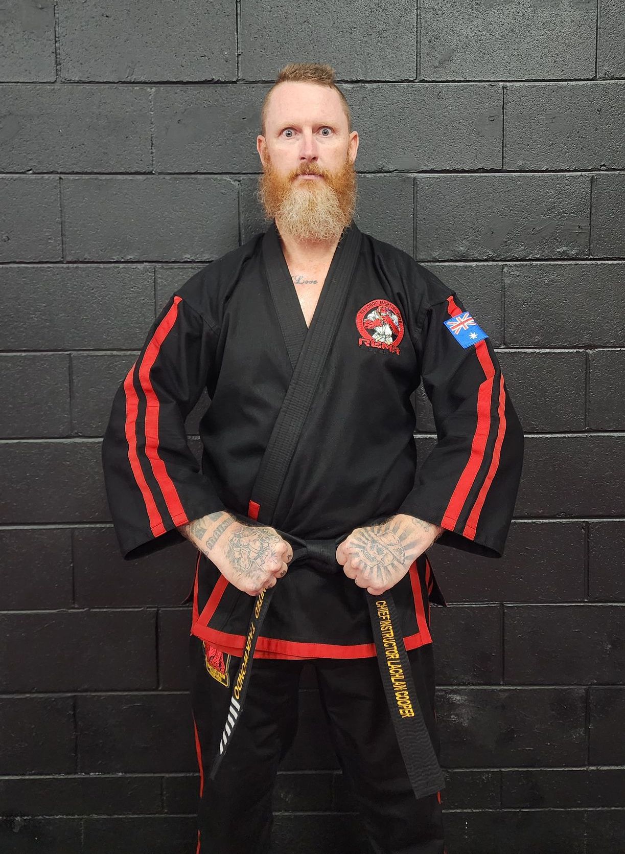 Lachlan Cooper, Founder of Red Croc Martial Arts