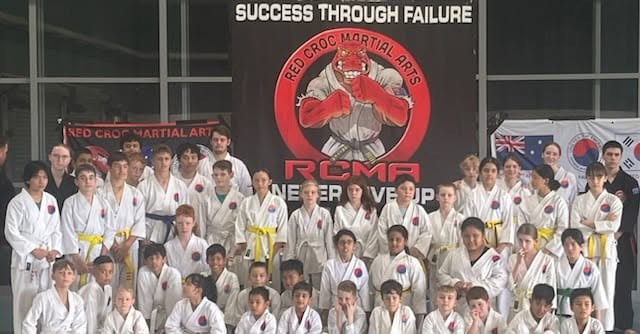 Red Croc Martial Arts Darwin Class Photo