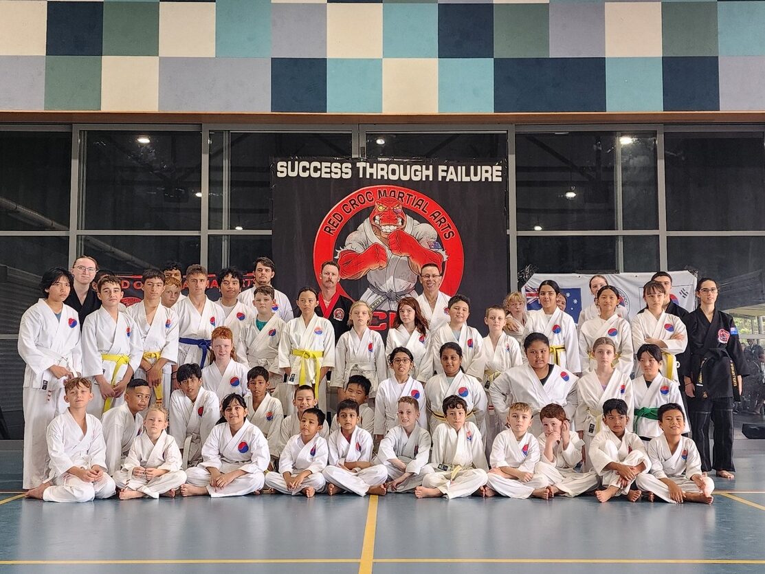 RCMA Dojang Class Photo - Red Croc Martial Arts Darwin, NT